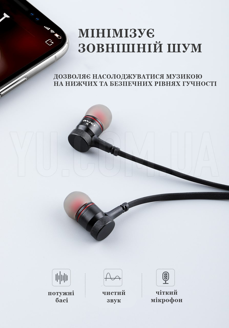 Навушники AWEI G10BL BT Навушники AWEI G10BL BT